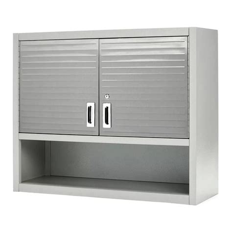 ultrahd tall storage cabinet stainless steel assembly instruction|Seville Classics UHD20229B UltraHD Wall Storage Cabinet.